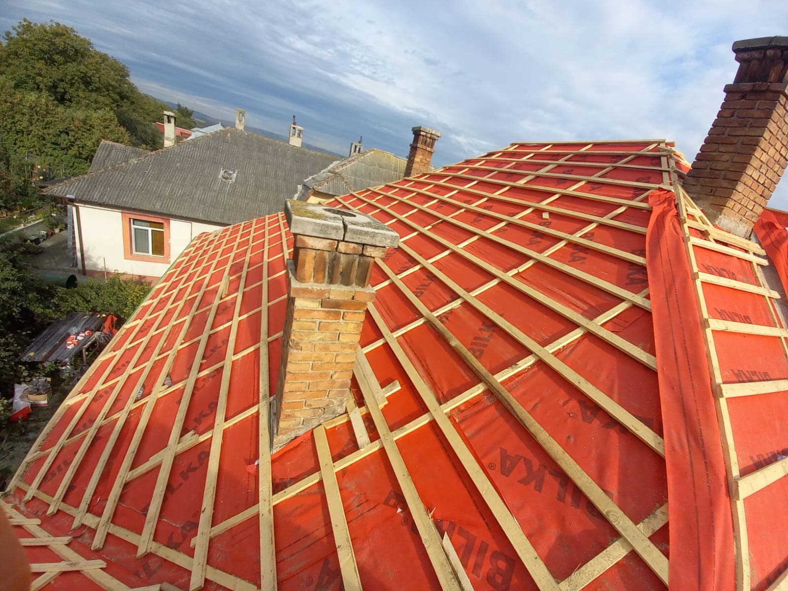 Izolație acoperiș — imagine 1