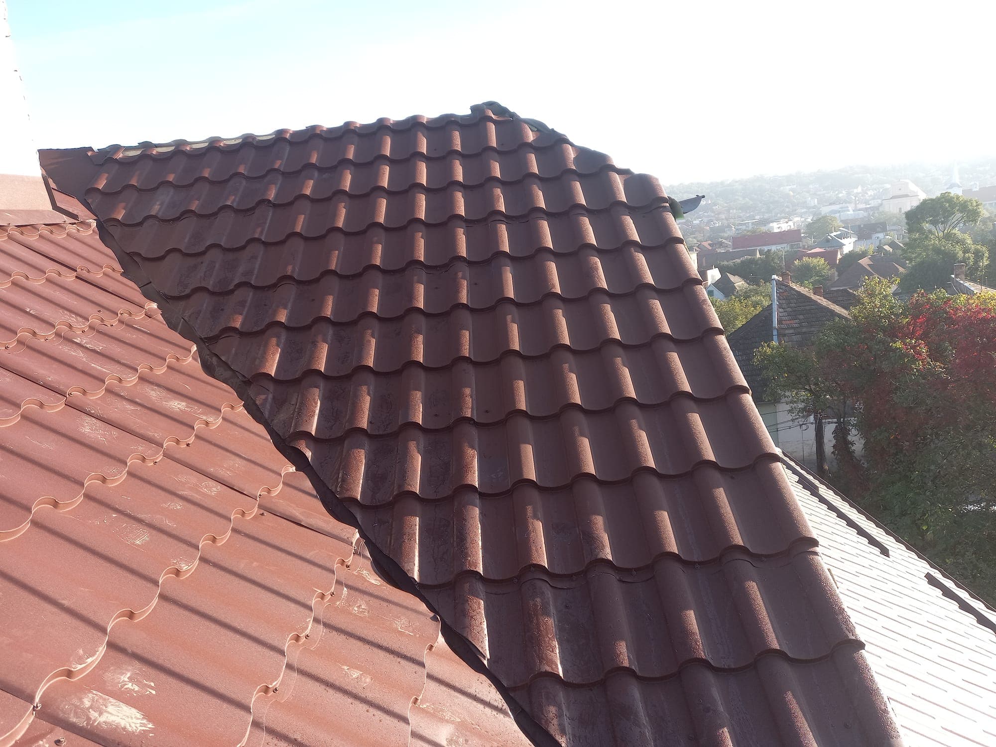 Țiglă casă — lucrare finalizată