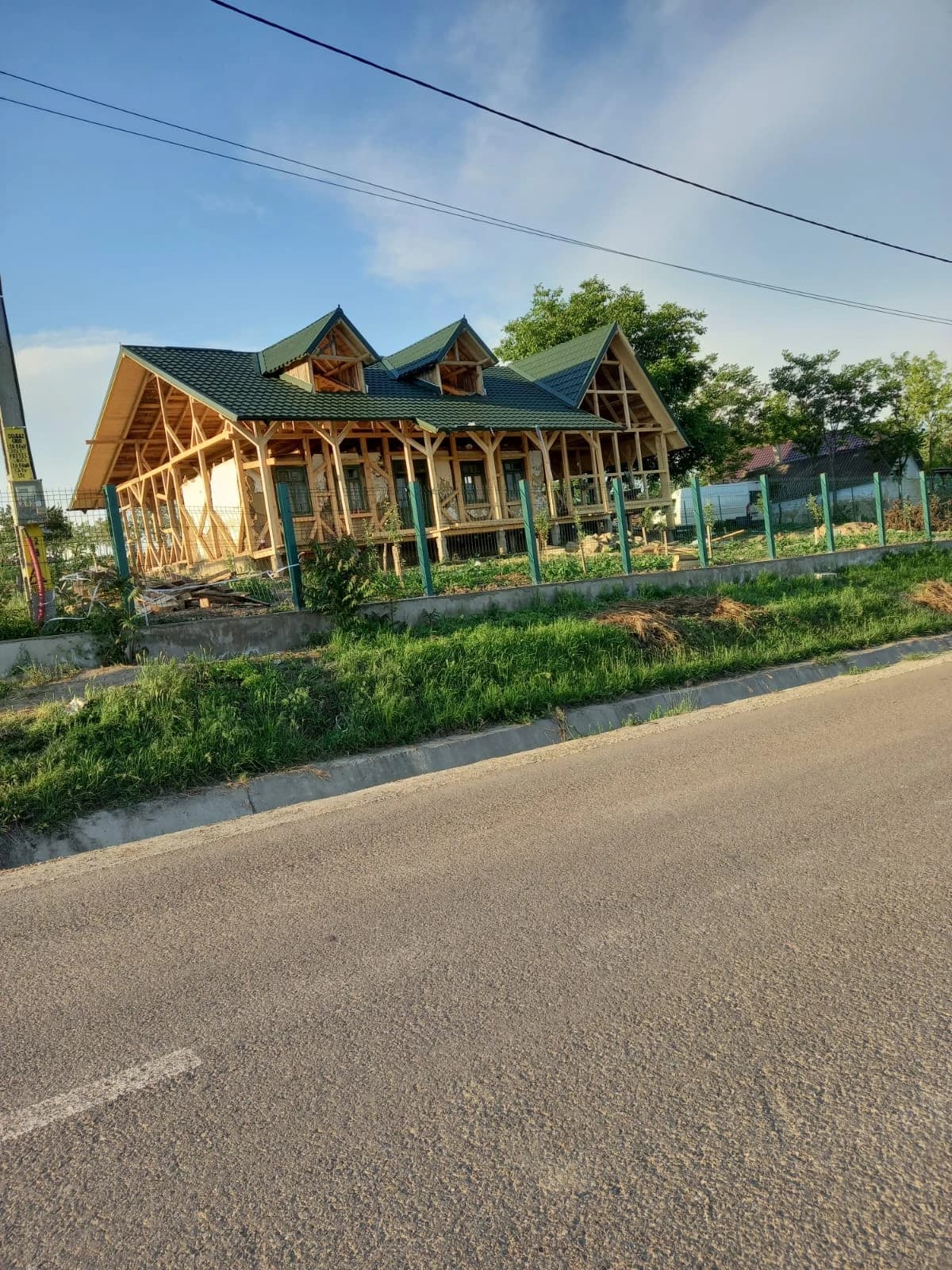 Structură lemn acoperiș — dulgherie Acopvest